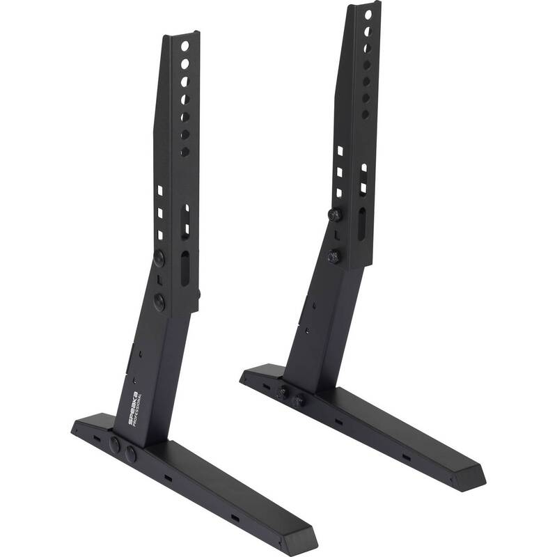 SpeaKa Professional TV-Standfuß Fernseher Halterung 33-94cm schwarz starr 35kg - 4053199523740