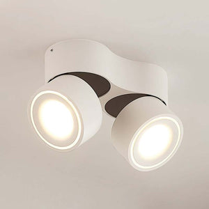 B-Ware Arcchio Deckenstrahler Spot LED weiß Rotari Aluminium Lampe warmweiß dimmbar