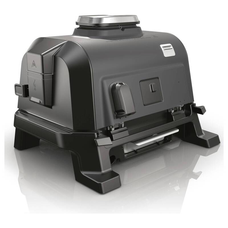 Ninja Woodfire Pro XL Elektrogrill Schwarz Edelstahl 1700W mit Thermometer - 0622356281058