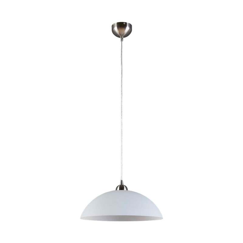 Hängeleuchte Hängeleuchte Deckenleuchte Lindby Valeria Glas Lampe E27 weiß - 4251096524642