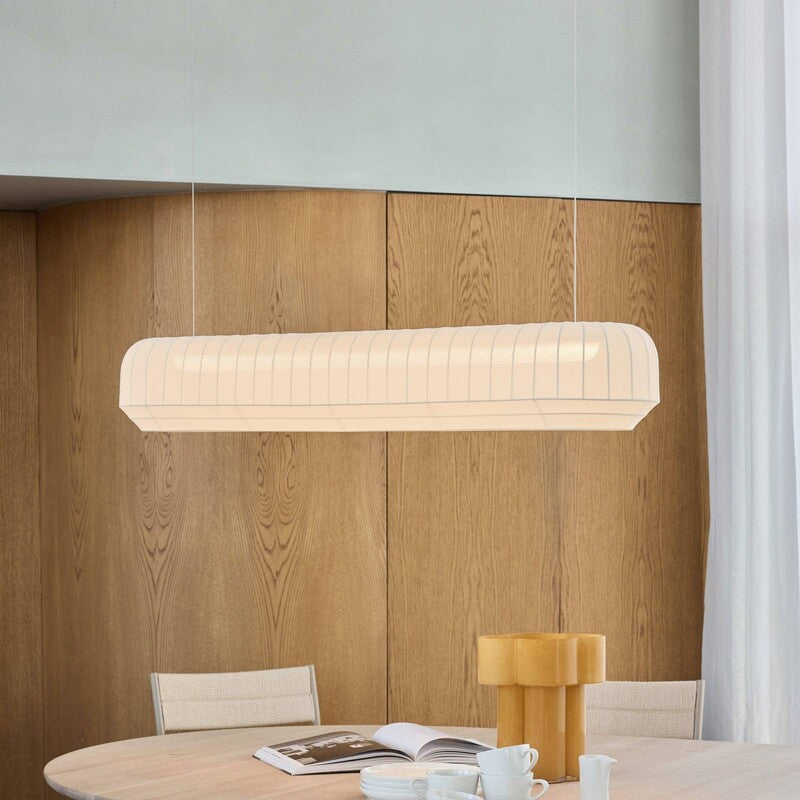 Northern LED Pendant Light Tradition Linear, Textile, Off-white - 7073337002330