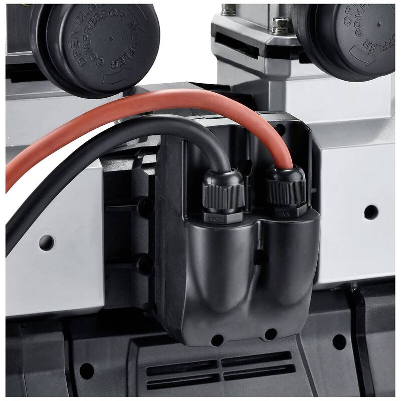 TOOLCRAFT DRUCKLUFT-KOMPRESSOR DC18V 500W 65l/min 9bar 2 Zylinder mobil kompakt - 4064161305509