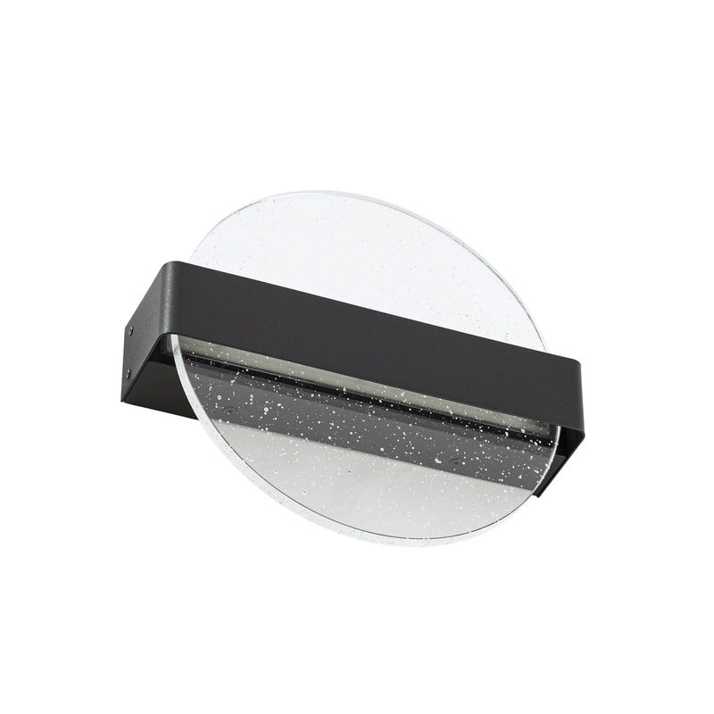 Lucande Wandleuchte Narkelo Wandlampe LED schwarz klar CCT IP44 Außenleuchte - 4255830910234