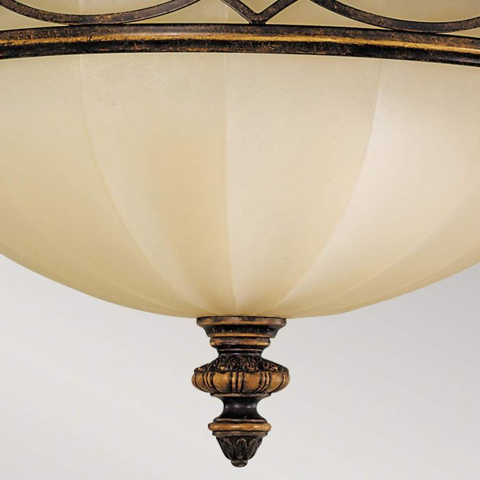 FEISS Drawing Room Ceiling Light with Scavo Glass - 0014817299489