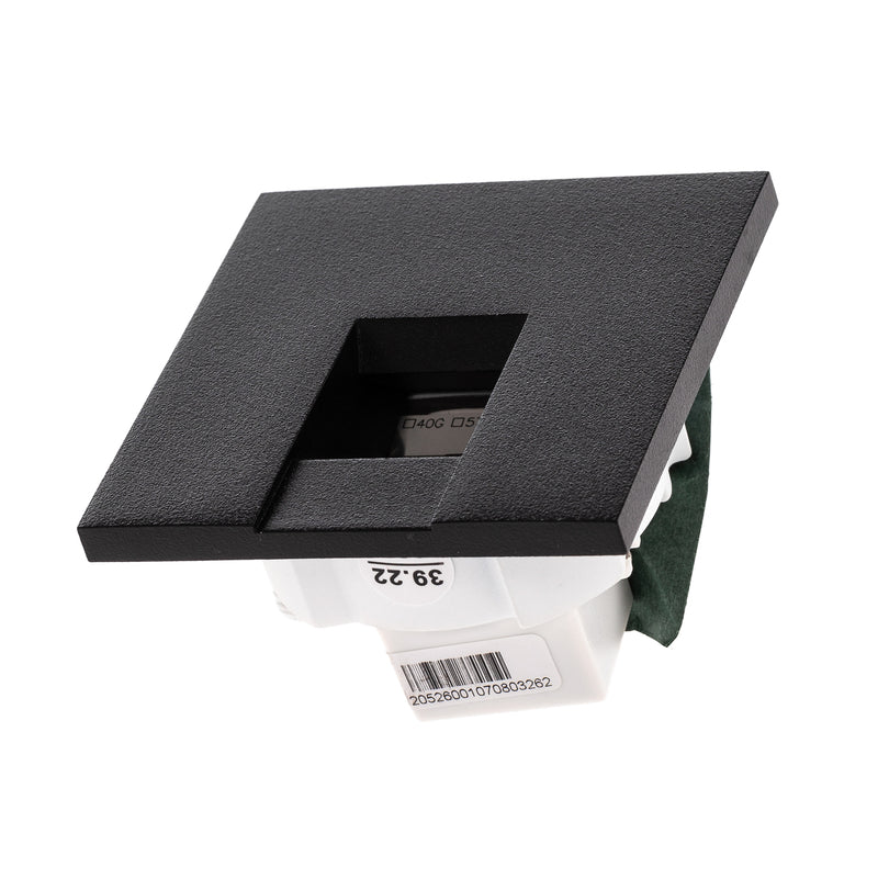Brumberg Wandleuchte Wall Kit68 LED Einbauleuchte schwarz Aluminium 7,5x7,5cm - 4251433927068
