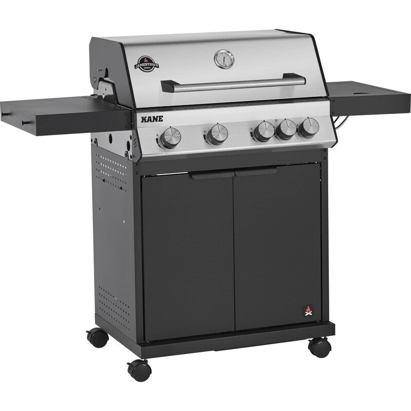Jamestown-Grill Kane 4 Gasgrill 4-Brenner Seitenkocher 15kW Grillgerät BBQ - 4007873219498