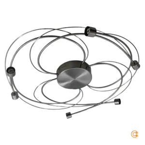 B-Ware Paul Neuhaus LED Deckenleuchte Nelia Deckenstrahler Acrylglas Stahl 14x60cm