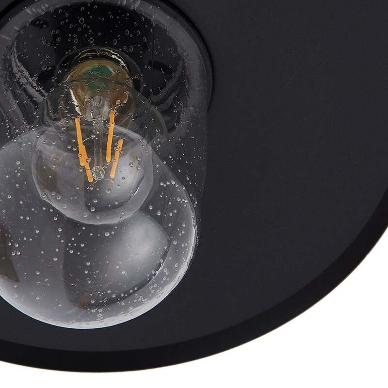 Lindby Außenwandleuchte Bilma rostfarben Alu Glas 29 cm Wandlampe Lampe Leuchte - 4251911786767