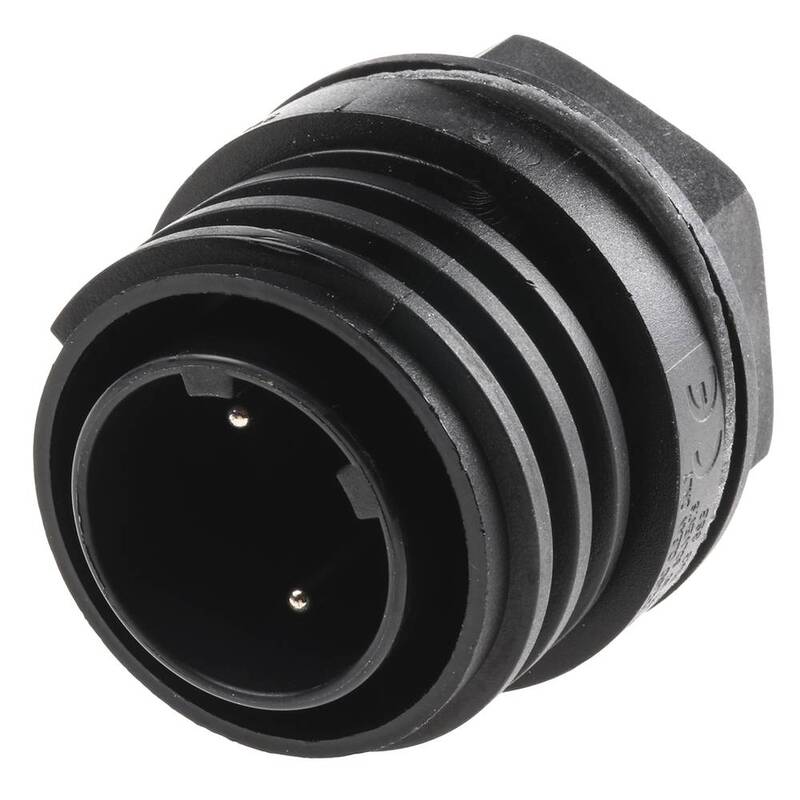Bulgin PX0931/02/P Rundsteckverbinder Steckverbinder Verbinder Rundstecker rund - 2050008244171