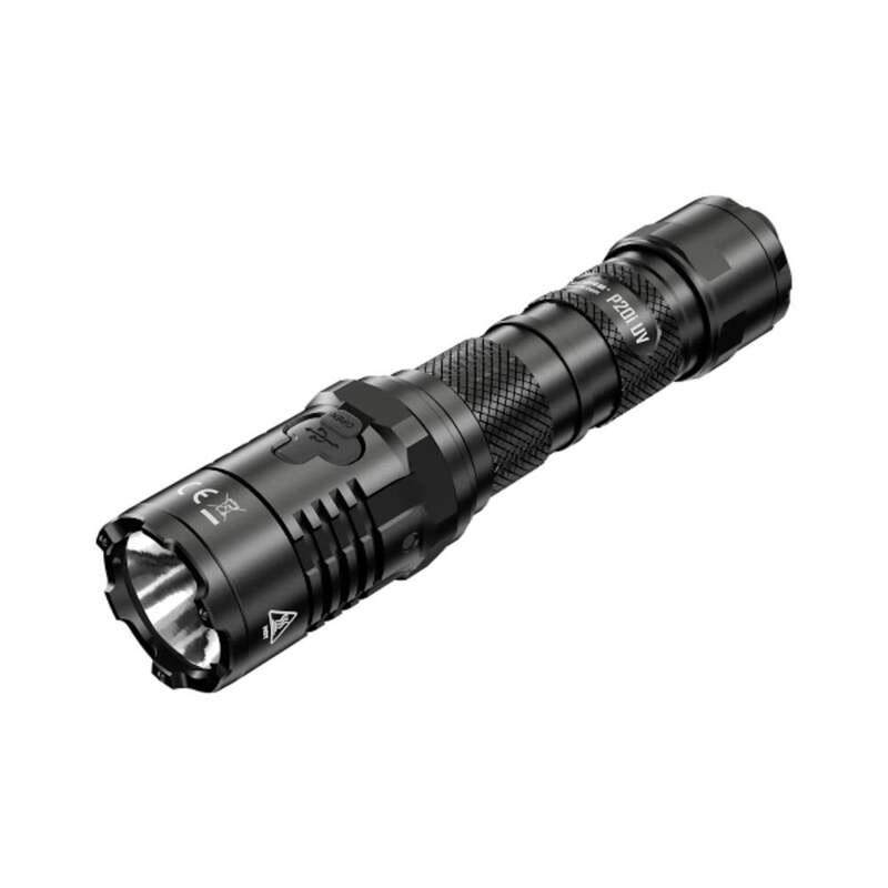 Nitecore P20i UV Taschenlampe 1800 Lumen IP68 337m Leuchtweite Schwarz - 6952506406616