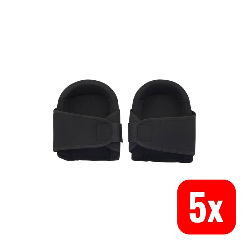 Toolcraft Gel-Knieschoner Knieschützer EN 14404 Schwarz 1 Paar 410g 180x75x230mm - 4053199529384