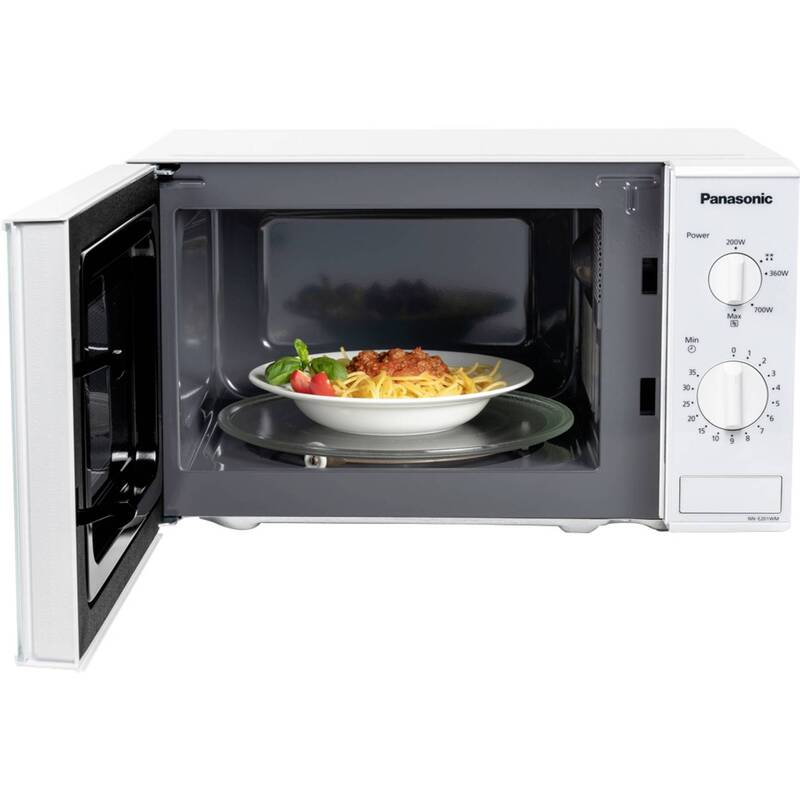 Panasonic Solo Mikrowelle 800W Mikrowellenofen Glasdrehteller SIEHE TEXT/FOTO - 5025232622924