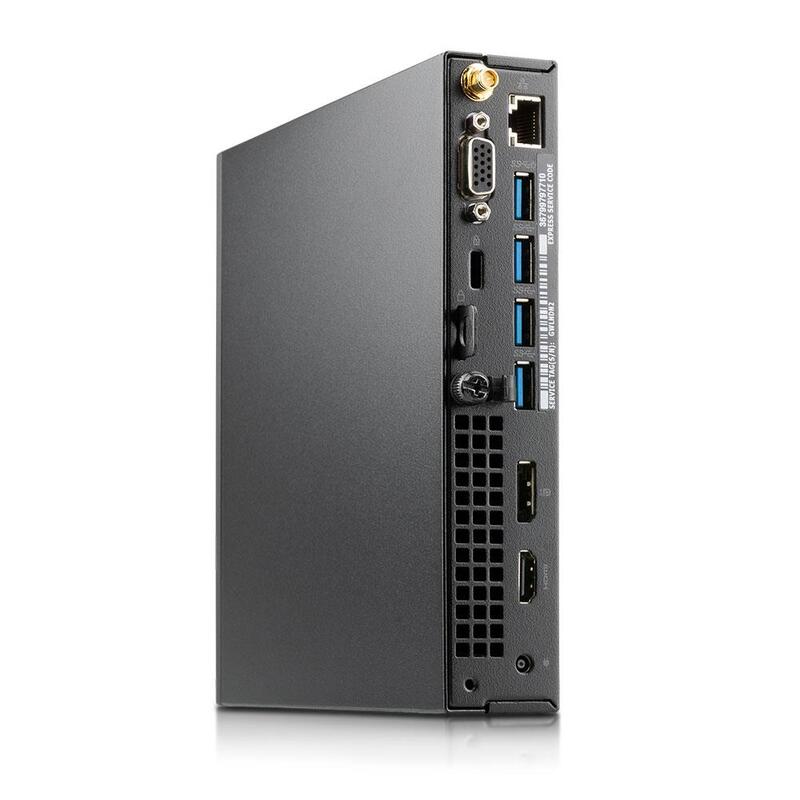 Dell OptiPlex 7050 Micro Mini-PC i5 7500T 2.7GHz 8GB 256GB SSD Graphics 630 - 4250401215657