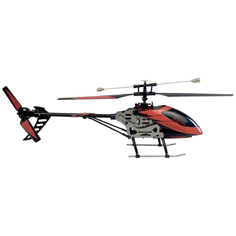 Amewi RC Einsteiger Hubschrauber Buzzard V2 rot 390mm 341g Flugzeit 15 Minuten - 4260677955331