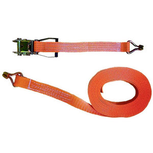 5x B-Ware Target Zurrgurt Spanngurt Ratsche Polyester orange U-Profil 8 m 2-teilig 5 STÜCK