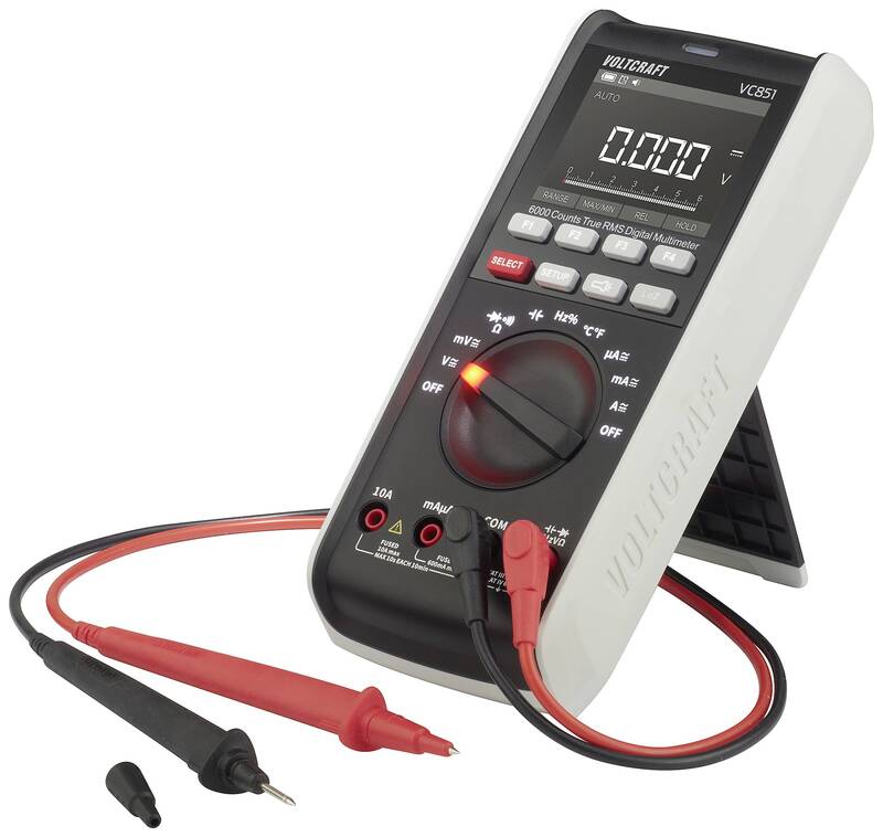 VOLTCRAFT Hand-Multimeter digital Multimeter Messgerät Strom Spannung Kapazität - 4064161218069