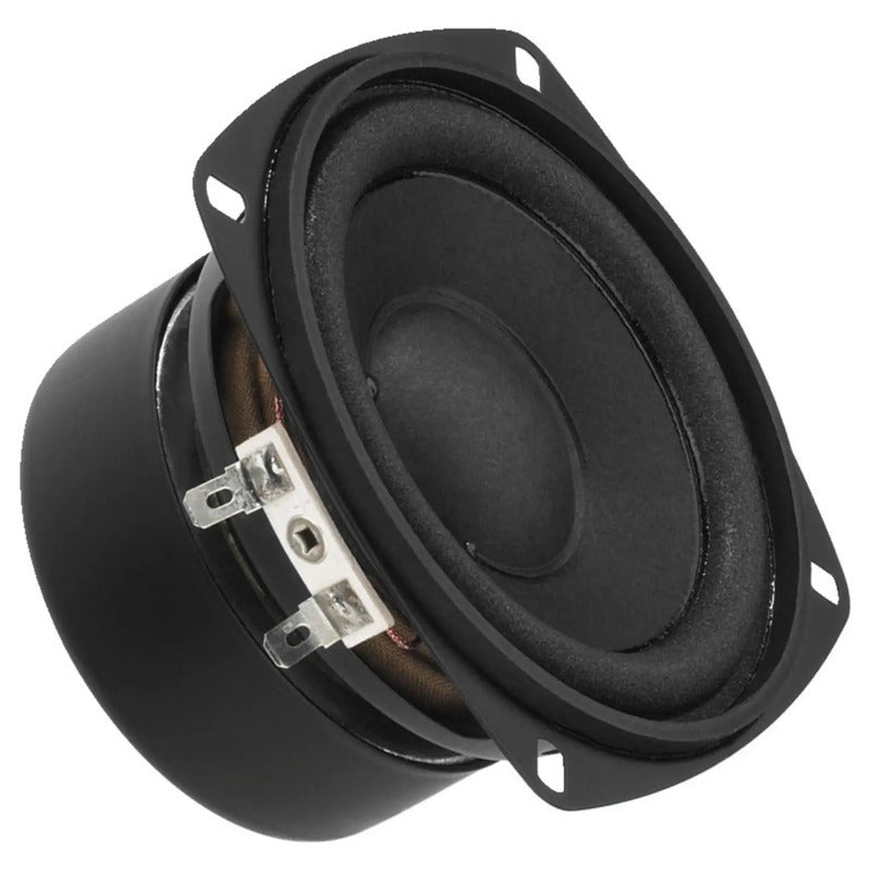 Monacor Kleinlautsprecher 4 Zoll SP-10/4S magnetisch abgeschirmt 15W 4Ω Speaker - 4007754137798
