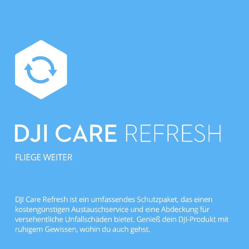 DJI CP.QT.00008110.01 Care Refresh Service Schutz Auto Drohne Versicherung - 6941565958297