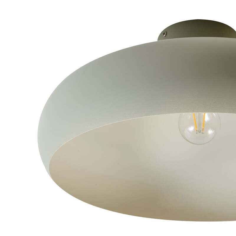 Lindby Deckenleuchte Elover Deckenlampe Deckenlicht Lampe hellgrün Ø 45 cm Eisen - 4251911791945