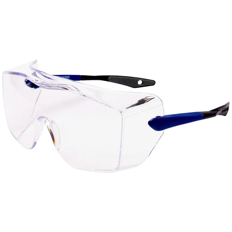 3M Schutzbrille OX3000B Kunststoff klar blau schwarz EN 166-1 DIN 166-1 leicht - 4046719420742