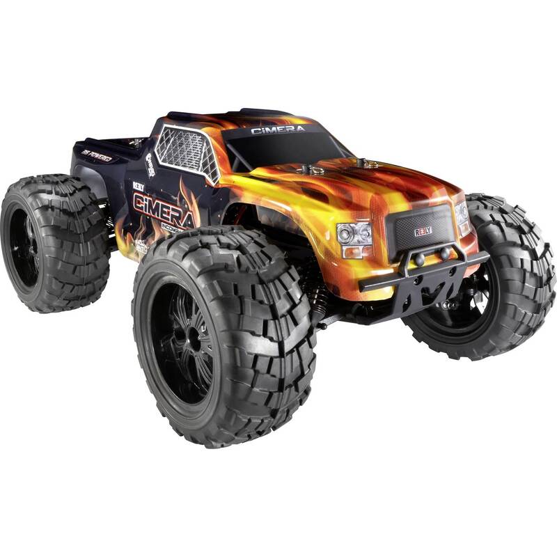 Reely Cimera Black Brushless Monstertruck 1:10 RC Modellauto Auto Allradantrieb - 4064161156033