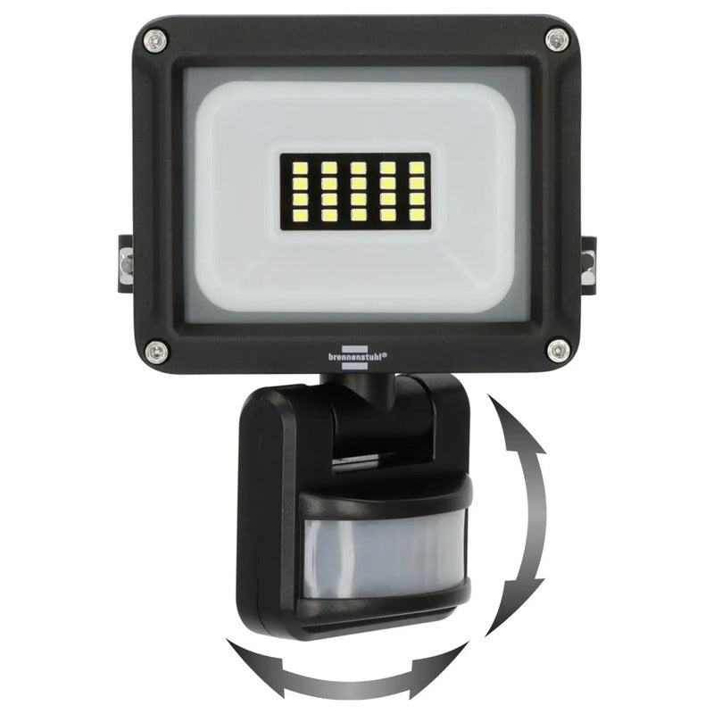 Brennenstuhl Außenstrahler JARO 1060 P LED Flutlicht mit Bewegungsmelder IP65 - 4007123684953