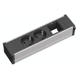 B-Ware Bachmann 912003 CONI Steckdosenleiste Stromverteiler Schuko Einbaugerät
