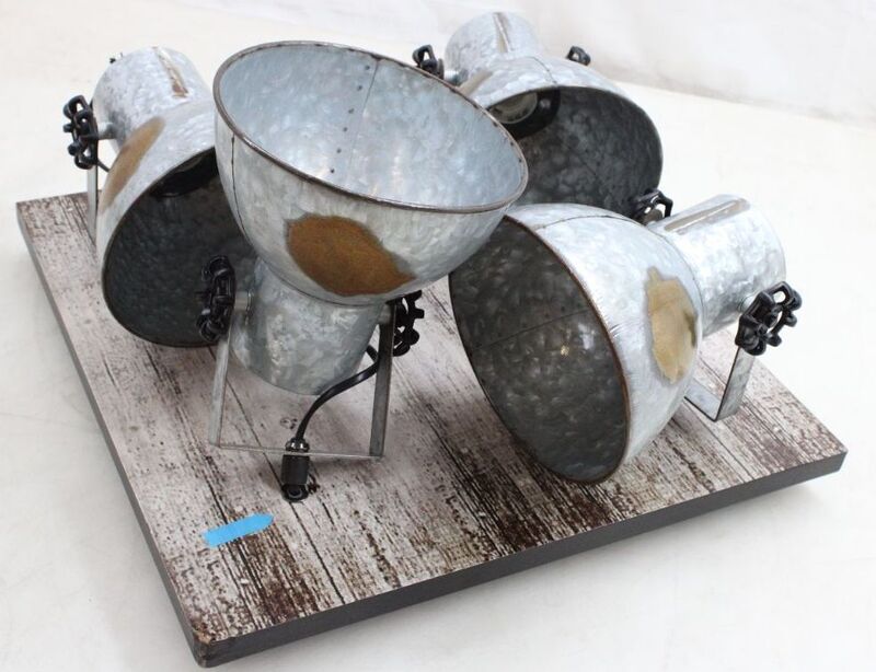 Eglo Deckenleuchte Lampe Barnstaple Industrielook 4-flg Wohnzimmer Beleuchtung - 9002759496531