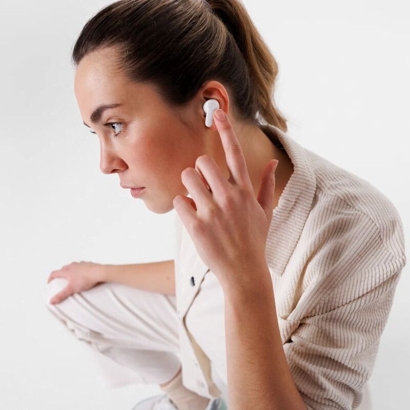 Teufel Kopfhörer AIRY TWS 2 Bluetooth In-Ear Headset Noise Cancelling weiß 9h - 4048945587633
