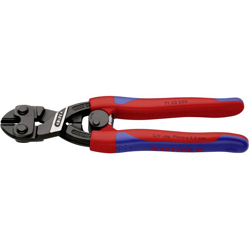 Knipex CoBolt Bolzenschneider 200 mm 64 HRC für weichen bis harten Draht - 4003773066880