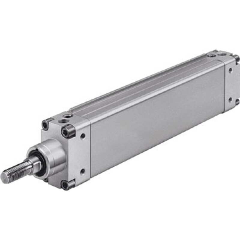 FESTO Flachzylinder Pneumatikzylinder DZH-40-50-PPV-A Hublänge 50 mm Aluminium - 4052568112271