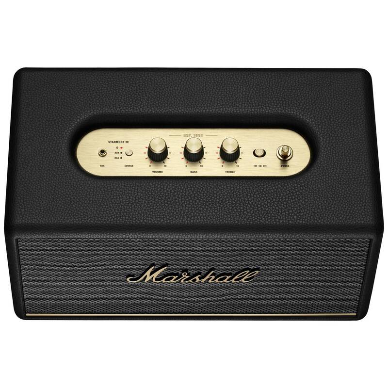 Marshall Bluetooth Lautsprecher Stanmore III Box 90W Schwarz 350x203x188mm - 7340055385121
