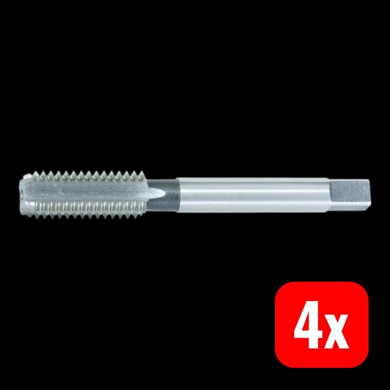 KS Tools Handgewindebohrer MF8 x 1.0 metrisch fein 1 St. Gewindeschneider 56mm - 4042146368275