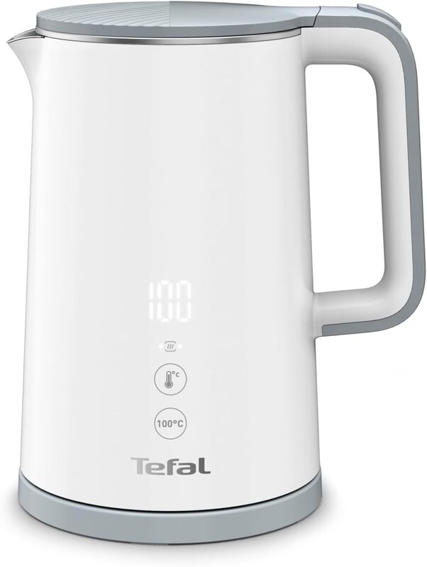 Tefal KO 6931 Wasserkocher Teekocher 1,5 Liter Wasserkocher weiß Edelstahl - 3045387243159