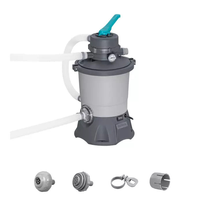 Bestway Poolpumpe Filterpumpe Umwälzpumpe 3596l/h für Aufstellpools Pumpe - 6941607361481