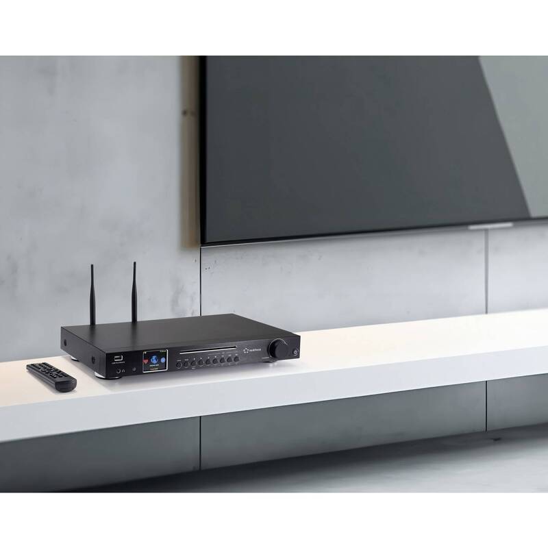 RENKFORCE Radio Empfänger RF DAB DAIR1702 Internetradio Fernbedienung WLAN CD BT - 4064161408842