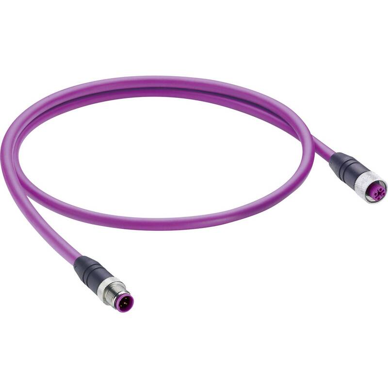 Belden Sensoraktorstecker Verbinder M12 Buchse violett 0.60m 5polig Sensoren - 2050003606684