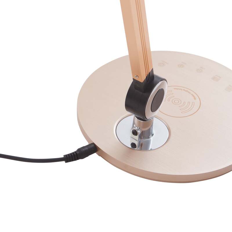 Lindby Tischleuchte Lampe Nyxaris LED dimmbar CCT gold 50cm Schreibtischlampe - 4251911775617
