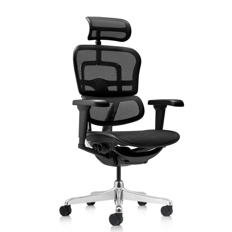 hjh OFFICE ERGOHUMAN ULTRA GEN2 Chefsessel Netzstoff schwarz 120 kg 4D Armlehnen - 4064323045632