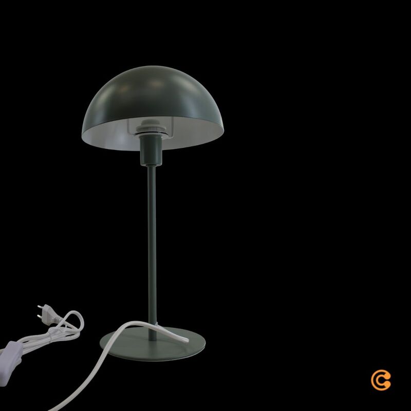 Nordlux Tischleuchte Lampe Ellen 20 grün Metall Fassung Schalter Kabel E14 LED - 5704924022548