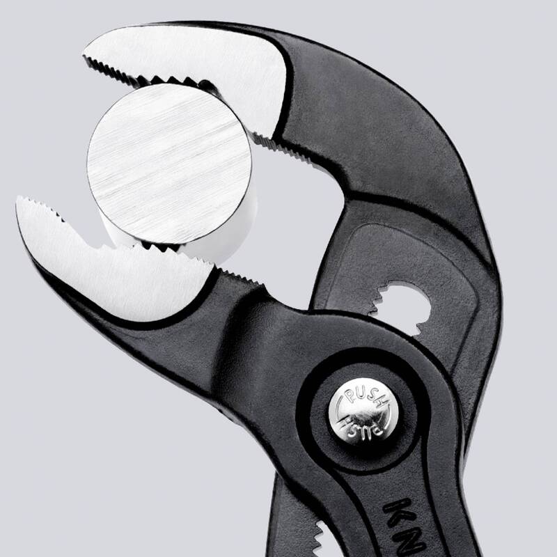 Knipex Wasserpumpenzange Zange 125 mm Chrom-Vanadium Elektrostahl  8701125 COBRA - 4003773069935