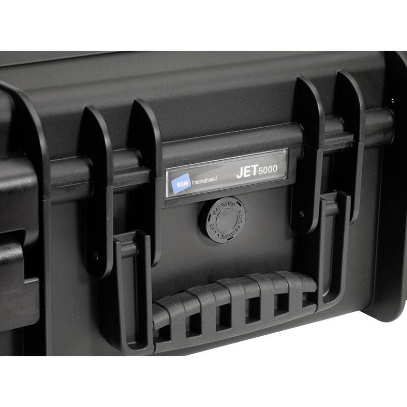 B & W International Werkzeugkoffer Jumbo 6700 schwarz 43l unbestückt mit - 4031541705990