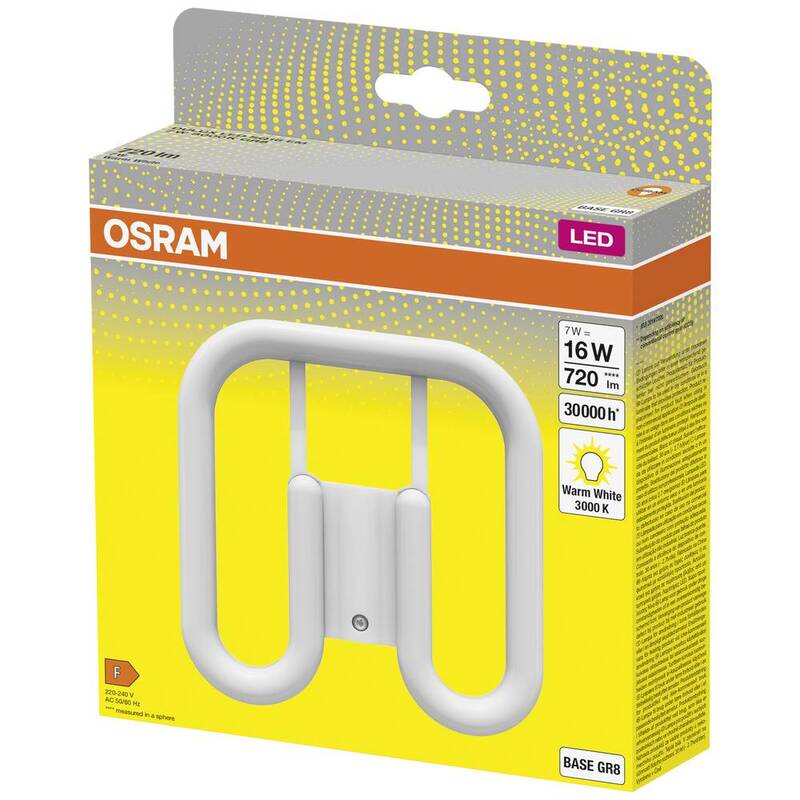 OSRAM Dulux-SQ LED GR8 7W Warmweiß 720lm Ø134mm Lebensdauer 30000h - 4058075822894