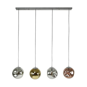 B-Ware Ecolumeo Bologna Pendelleuchte Pendellampe Hängeleuchte E27 LED Glas 130 cm