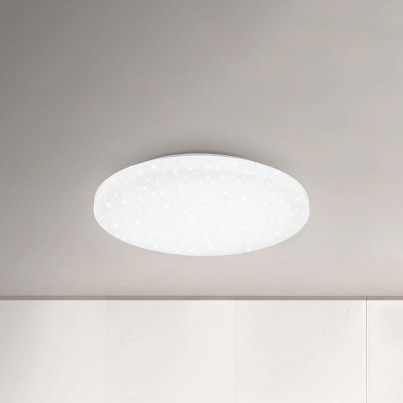 Briloner Deckenlampe LED Deckenleuchte Case Sternenhimmel IP44 Ø40cm weiß - 4002707444343