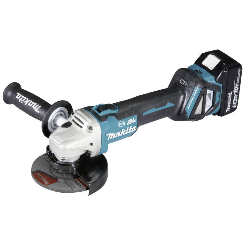 Makita DGA513RTJ Akku-Winkelschleifer 125 mm inkl. Ladegerät & 2. Akku & Koffer - 88381853620