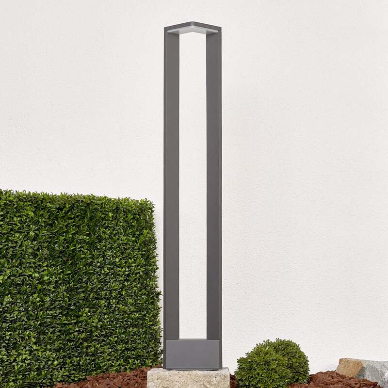 Lucande Wegeleuchte Gartenlampe Jeny LED Pollerleuchte anthrazit 100cm IP54 - 4251096511758