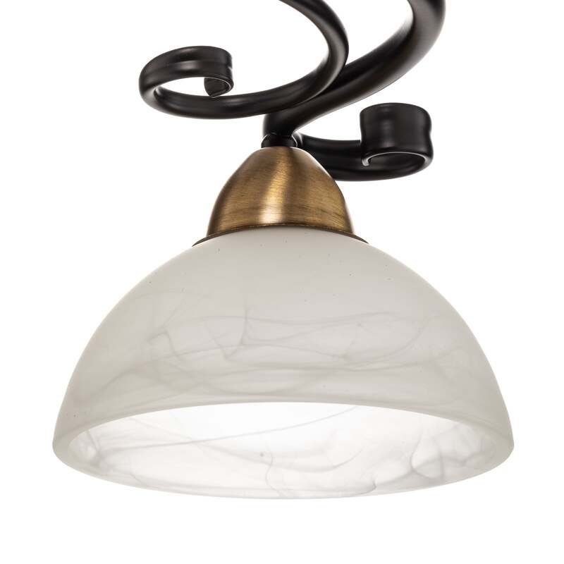 Euluna Deckenlampe Flora Hängeleuchte Lampe 2 Glasschirme SIEHE TEXT/FOTO - 5907565959765