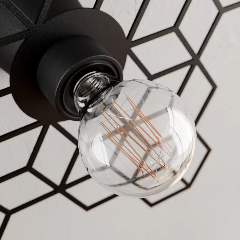 Wandleuchte Wandlampe Wandlicht schwarz Dekolicht dimmbar Lucande Alexaru - 4251096579932