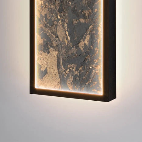 Wandleuchte Wandlampe Schuller Valencia LED Stone schwarz Metall Acryl - 8435435341640